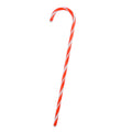 Red and White Plastic Candy Cane Stick
