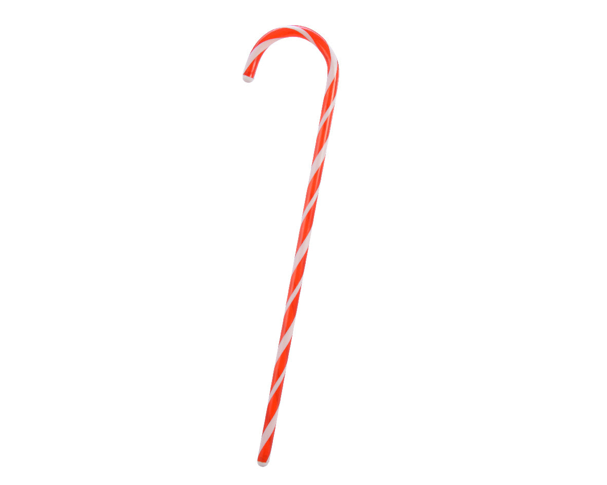 Red and White Plastic Candy Cane Stick – Southwood Christmas Shop