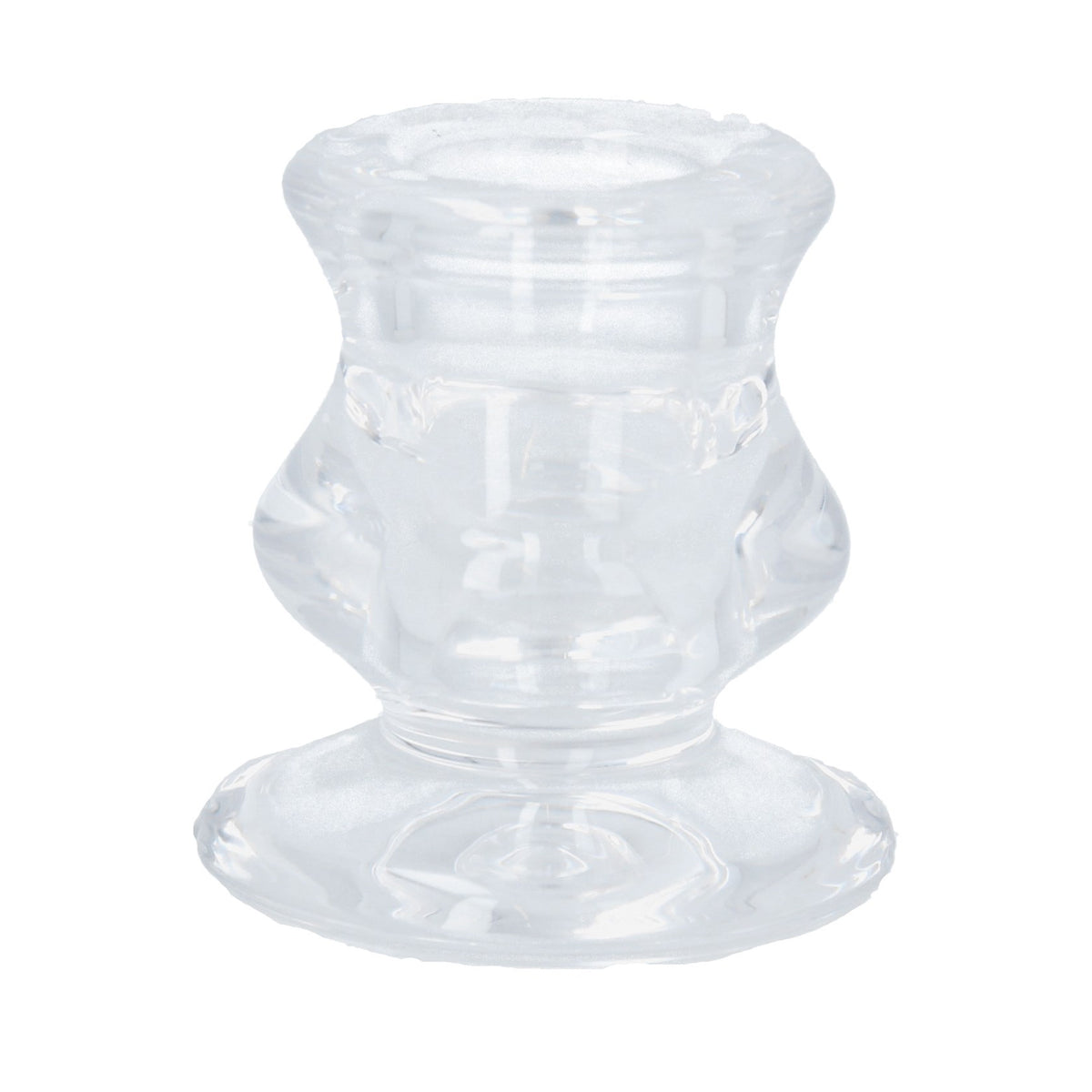 Gisela Graham - Glass Clear Candlestick