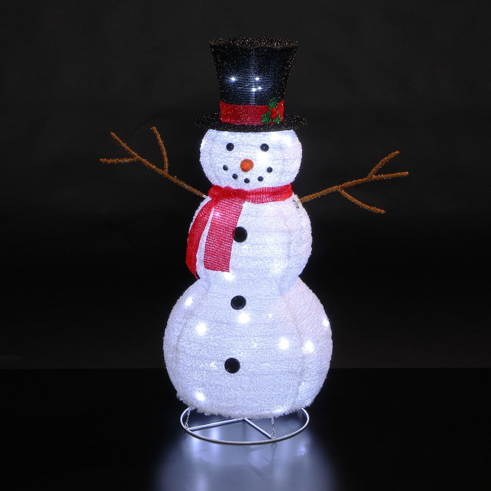 NOMA Pop Up Fleece Snowman - 90cm