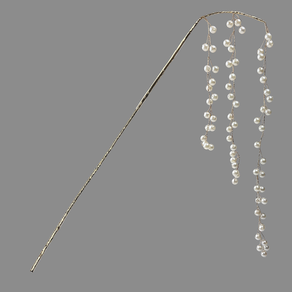 Trailing Pearl Decorative Stem - 100cm