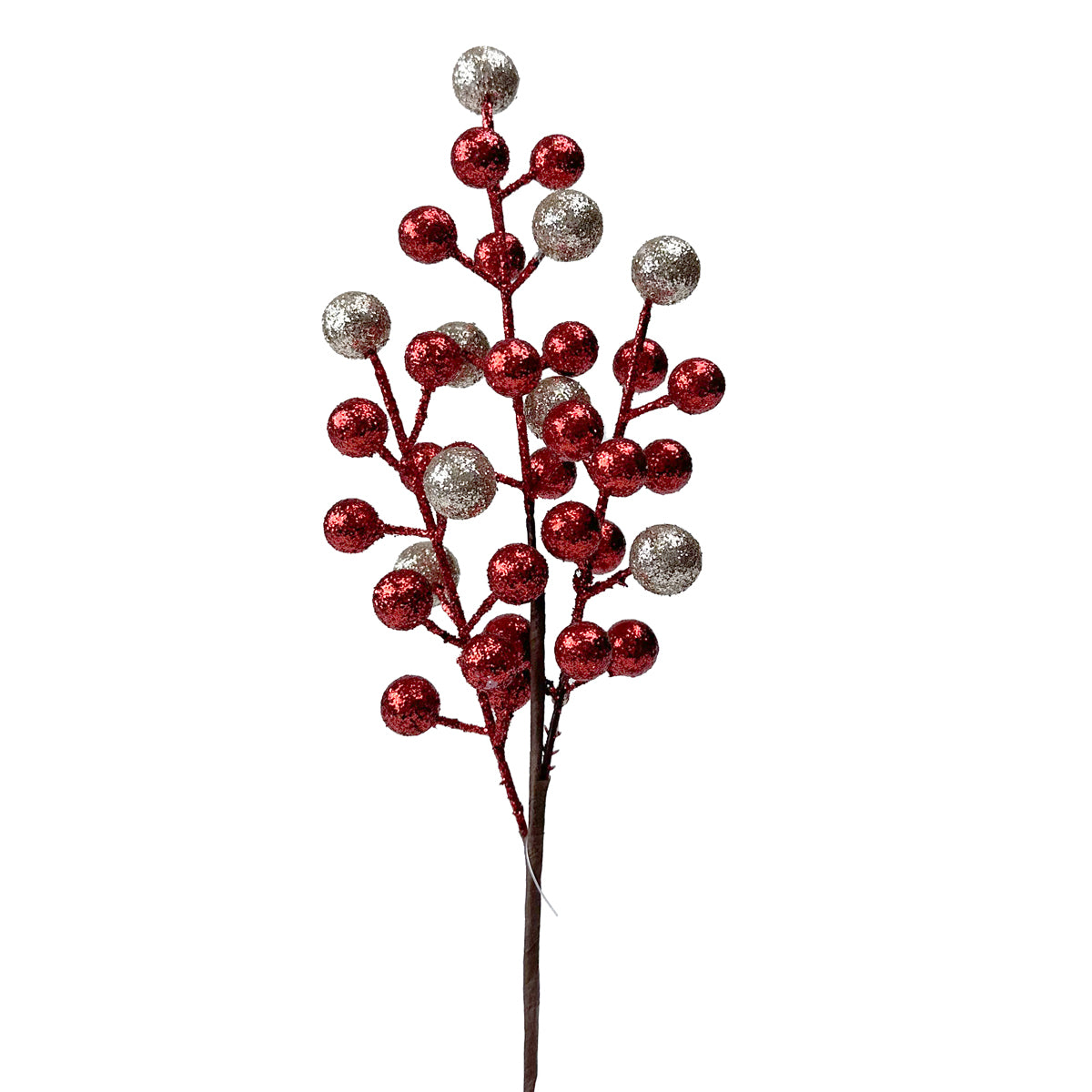 Red and Champagne Ball Pick - 36cm