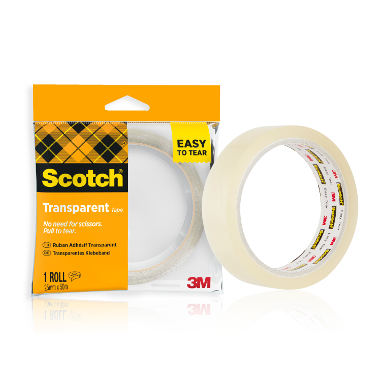 Scotch Easy Tear Tape 25mm x 50m