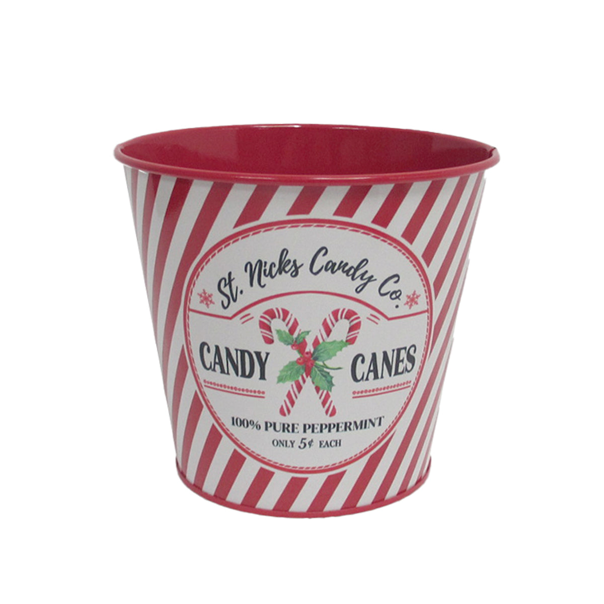 Candy Cane Planter - 15cm