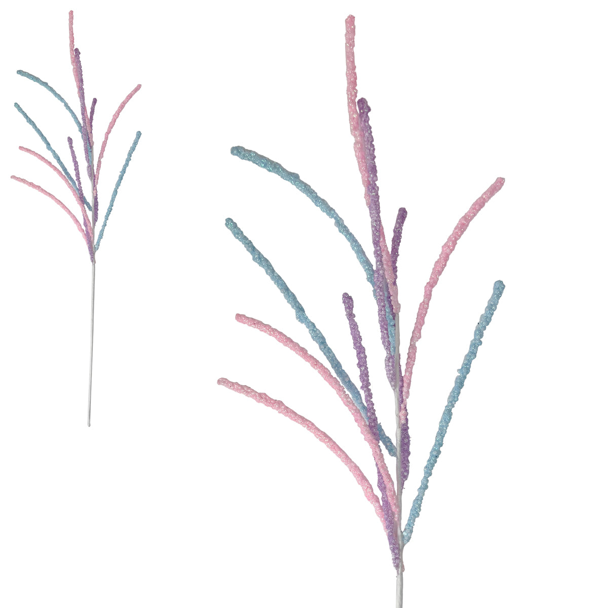 Multicoloured Pastel Glitter Spray - 65cm