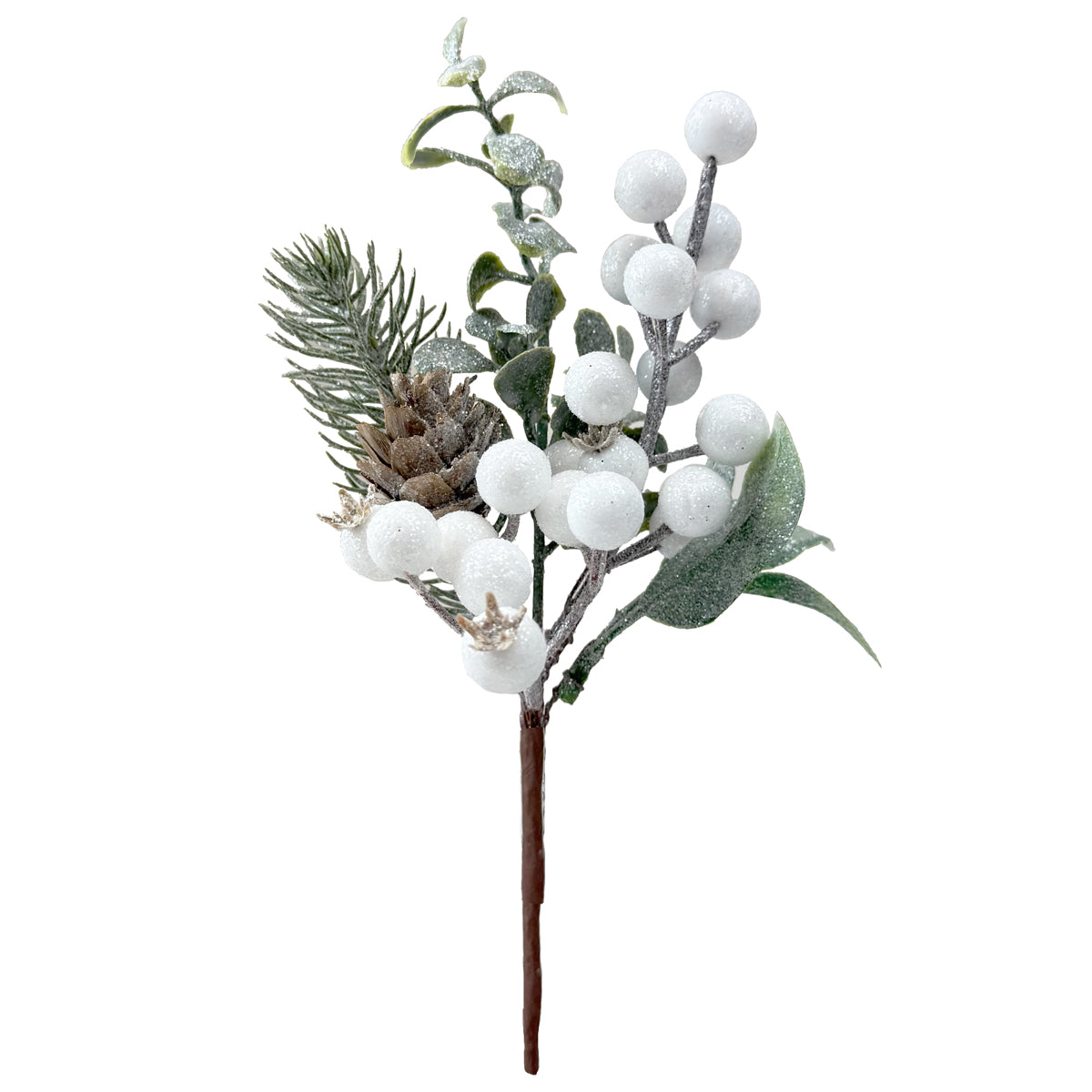 Frosted White Luxury Pick - 20cm