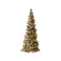 Gold Pinecone Tree Resin - 21cm