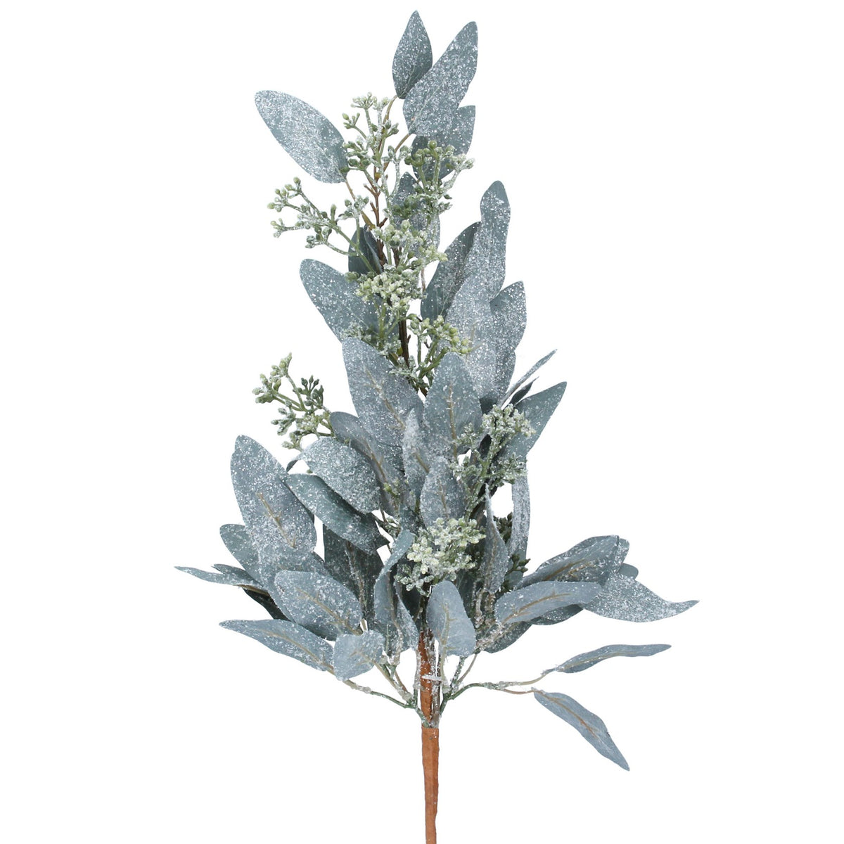 Gisela Graham - Frosted Eucalyptus Stem - 57cm