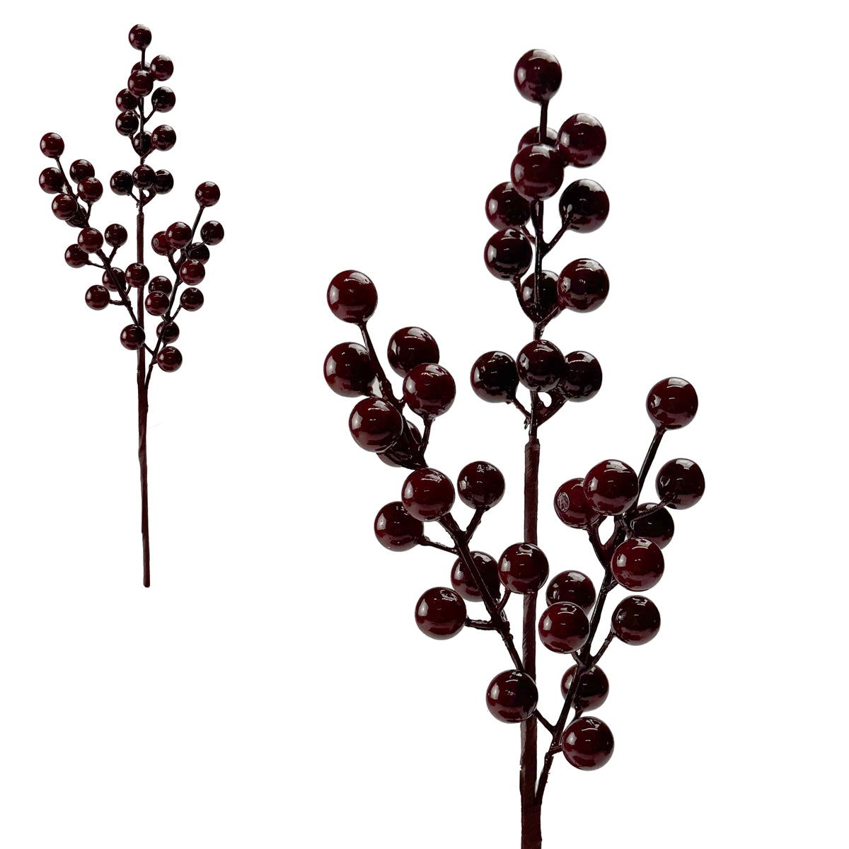 Dark Red Classic Berry Pick - 30cm