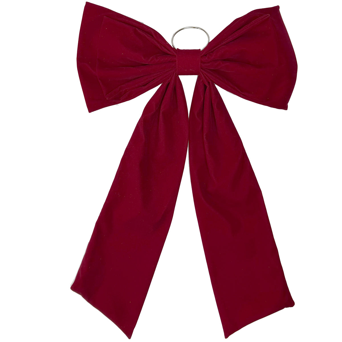 Classic Red Velvet Bow - 60cm