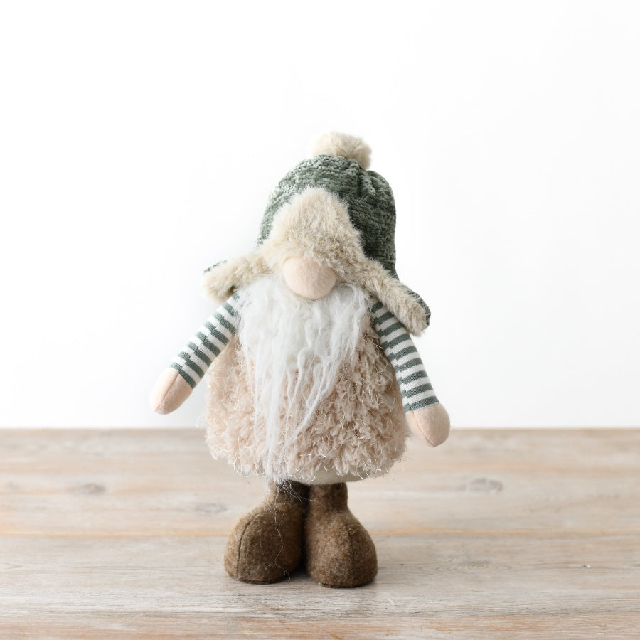 Woodland Standing Gonk with Fluffy Hat -  30cm
