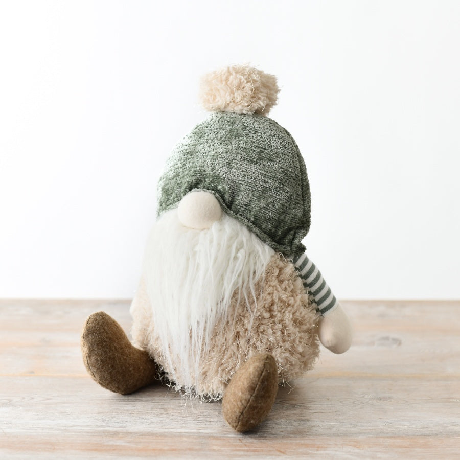 Green Fabric Sitting Gonk 32cm