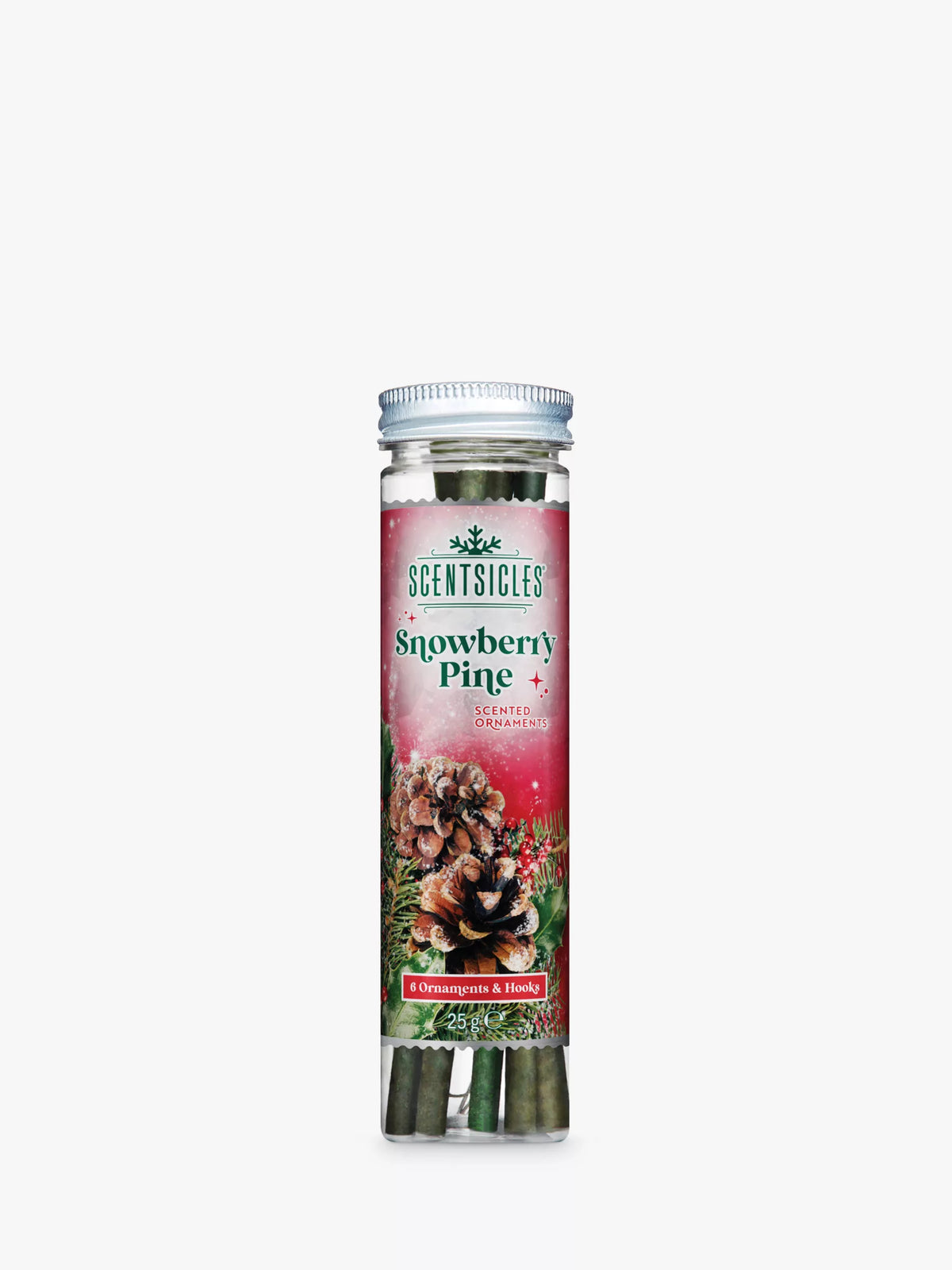 Christmas Berry Snowberry Pine ScentSicles - Christmas Tree Scent Sticks