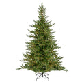 Everlands 8ft Grandis Fir Pre-Lit with 5200 Warm White Compact Cluster Light Artificial Christmas Tree