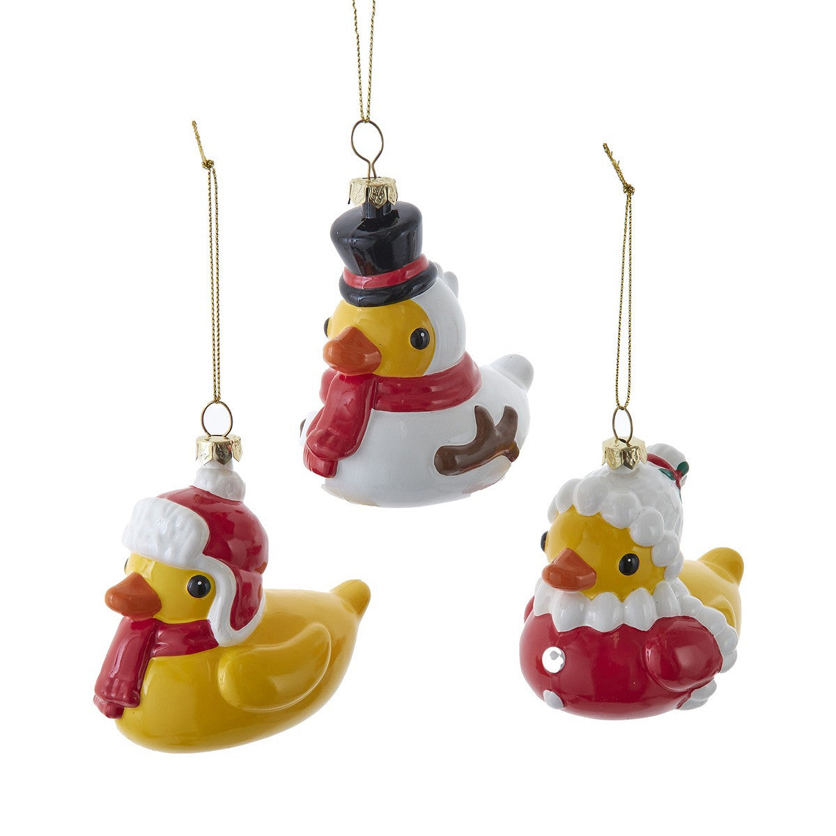 Plastic Duck Christmas Bauble