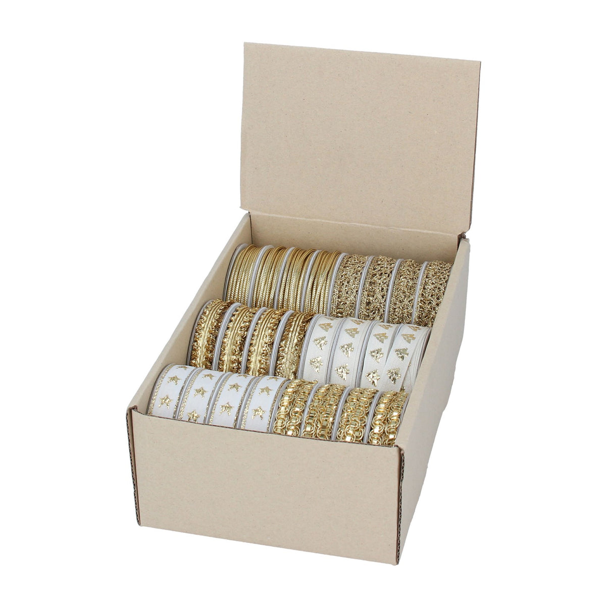 Single Gisela Graham Gold Ribbon 3m/1cm