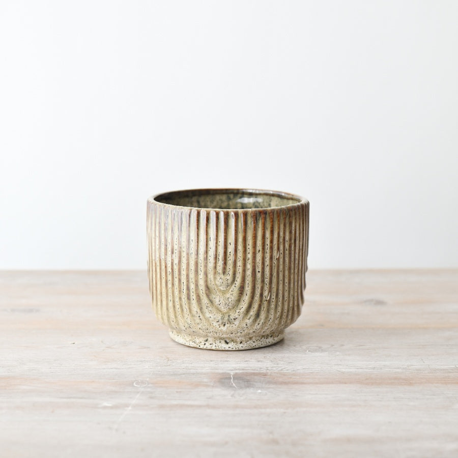 Dora Wave House Plant Pot - 13.8cm