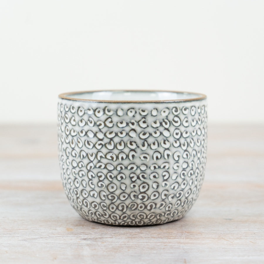 Ceramic House Plant Pot - 11cm