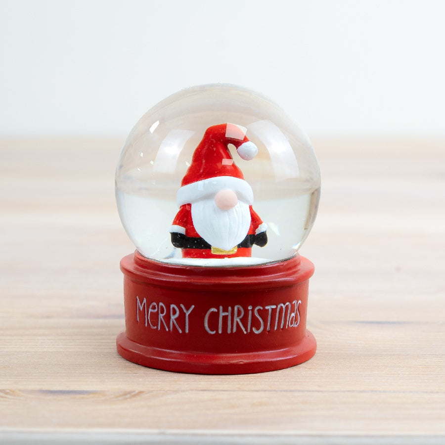 Merry Christmas Snow Globe - 9cm