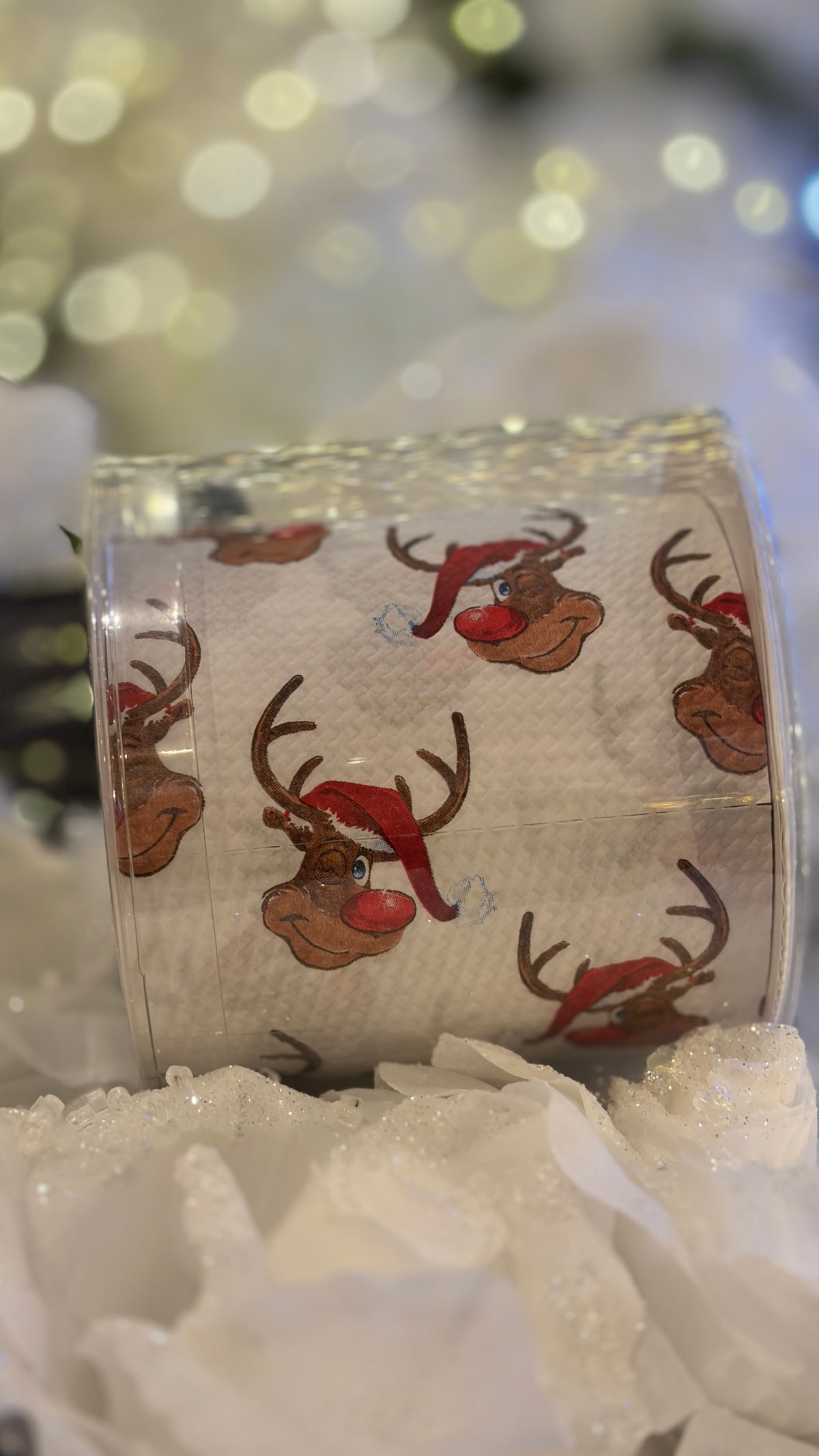 Christmas Printed Toilet Roll – Rudolph