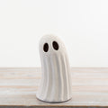 Halloween Pottery White Ghost Figurine, 26.5cm