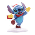 Disney Stitch Snow Christmas Figurine