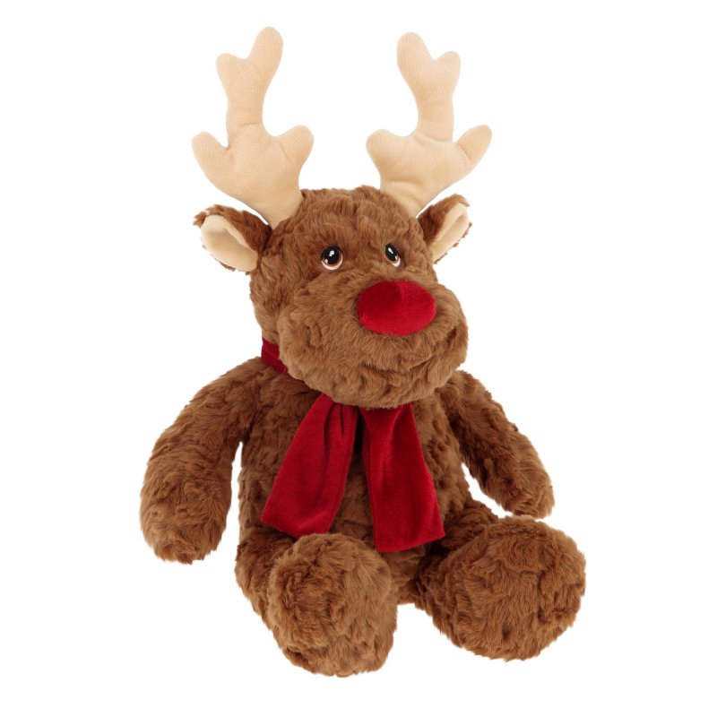 Keel Toys - Keeleco Christmas Reindeer Cuddly Toy - 25cm