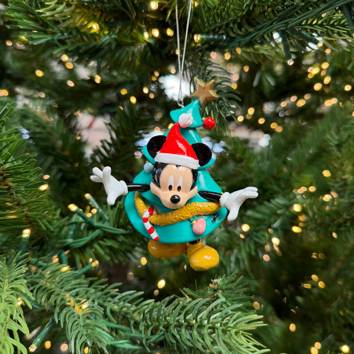 Disney Mickey Mouse Christmas Tree Festive Bauble