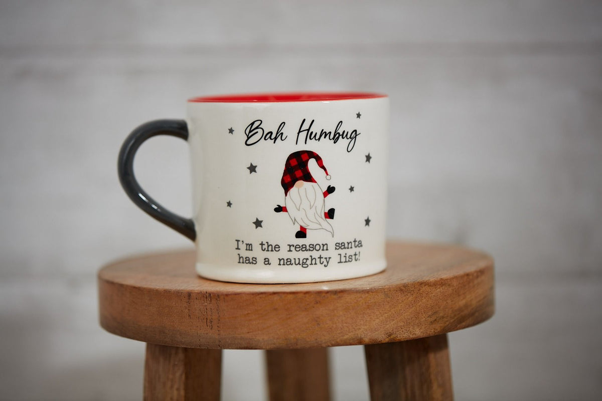 Christmas Bah Humbug Gonk Mug