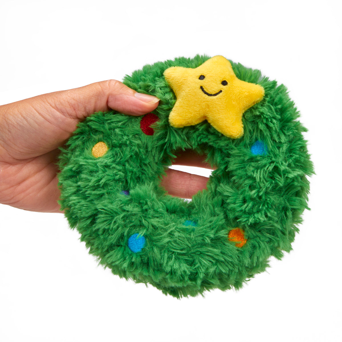 Petface Remy Wreath Plush Christmas Dog Toy