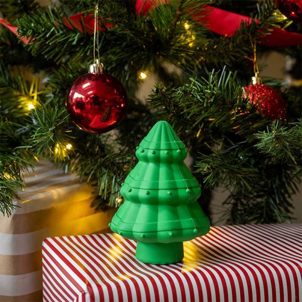 Zoon Christmas Squeaky Tree PlayPal Dog Toy