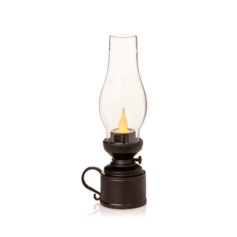 18cm B-O Lit Plastic Flickering Night Light Lantern