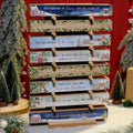 Christmas Cottage Wood Large Tabletop Block