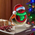 Christmas Robin Infinity Mirror Light - 28cm