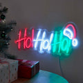 Neon LED Ho! Ho! Ho! LED Wall Sign