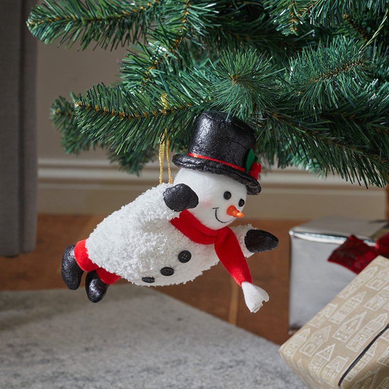 Flying Snowman Pendant Hanging Decoration