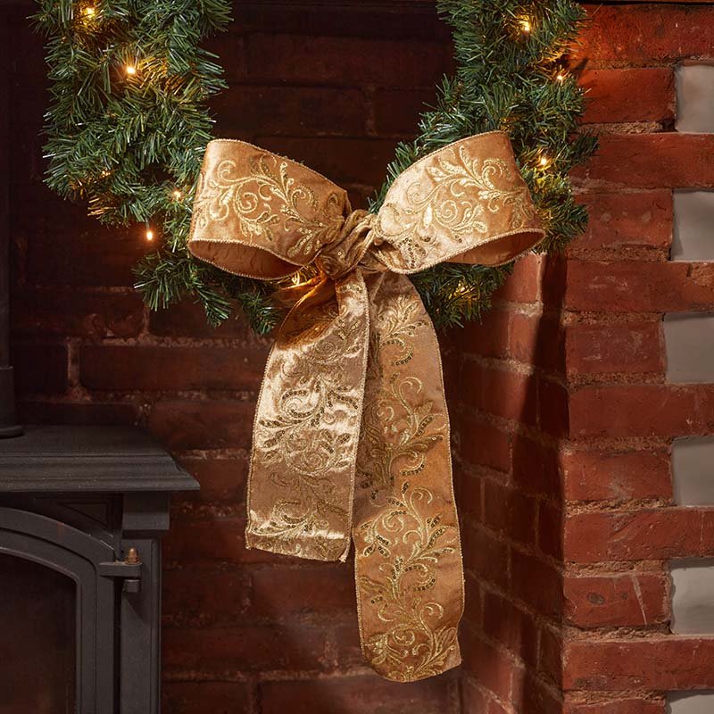 Gold Regal Luxury Velvet Ribbon 2m - 100mm
