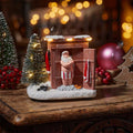 Santa's Spa Snow Scene