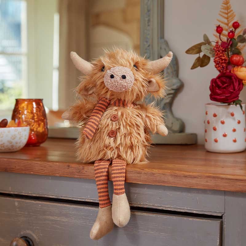 Dangly Legs Highland Cow