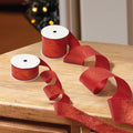 Red Sparkle Premium Ribbon - 38mm