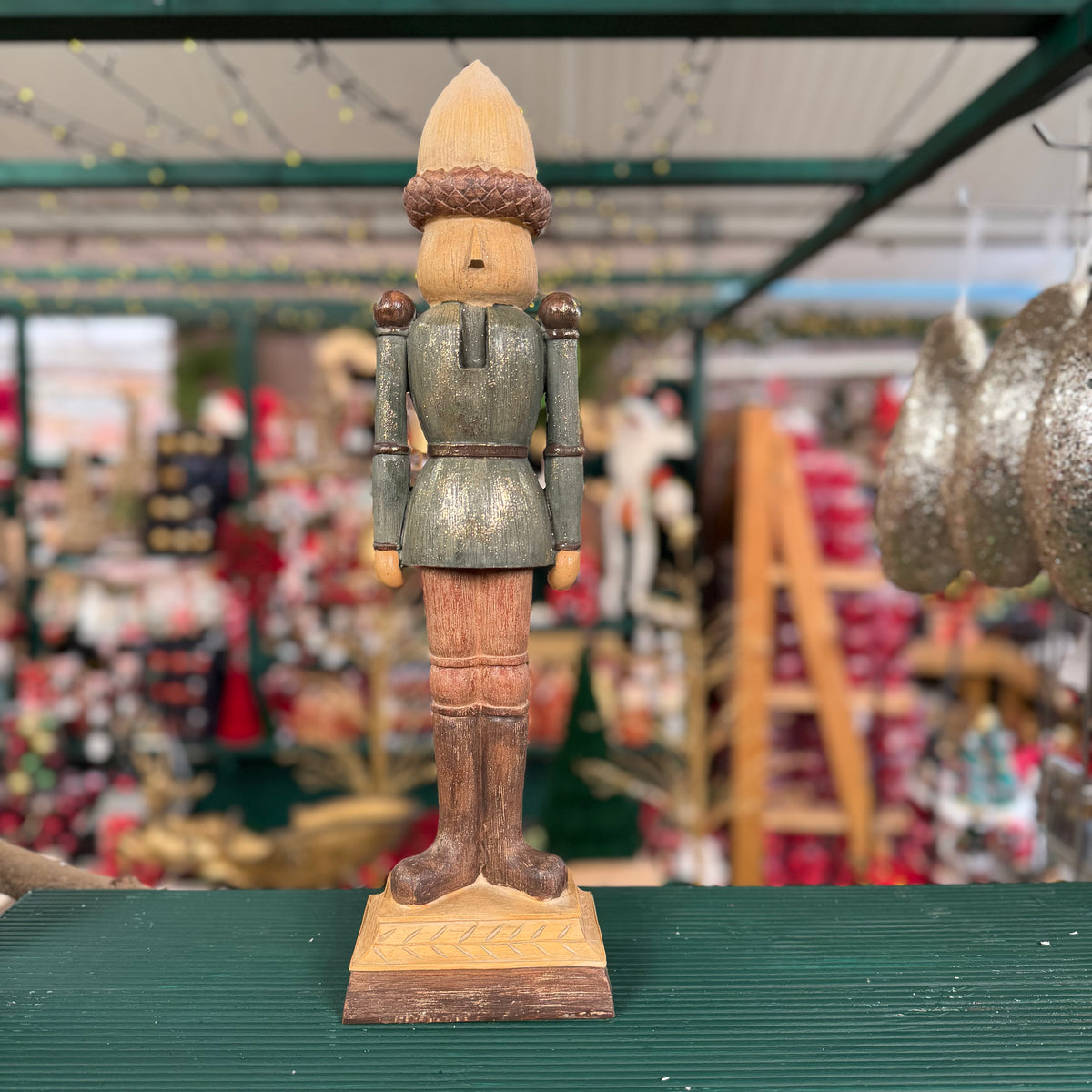 Woodland Acorn Barney Festive Nutcracker