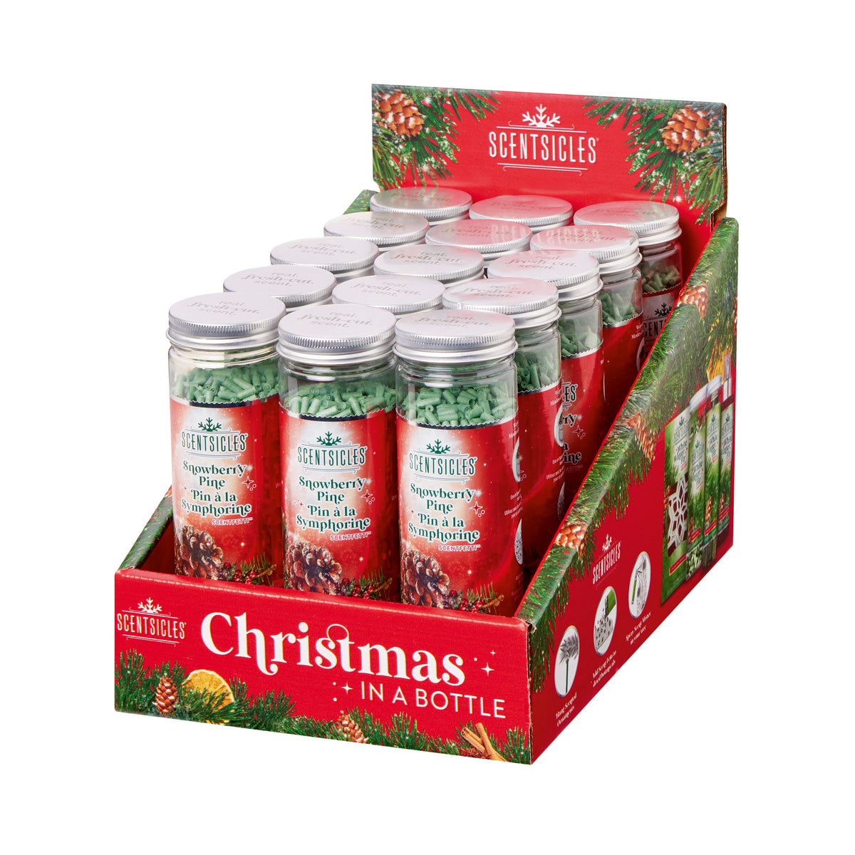 ScentSicles Snowberry Pine Christmas Scentfetti Pot Pouri