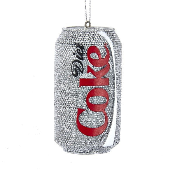 Diet Coke Bedazzled Can Christmas Bauble