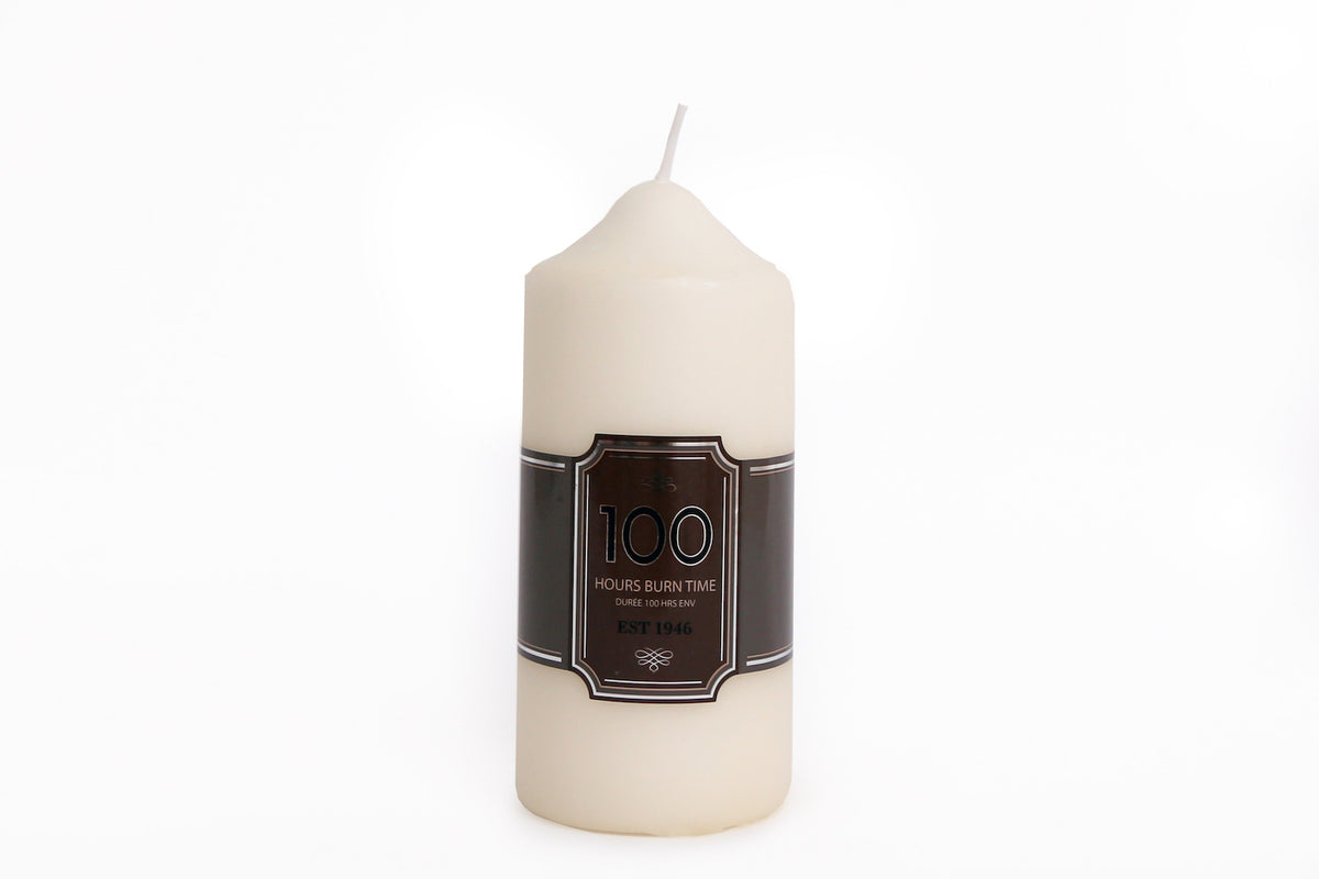 Overdipped Church Pillar Candle - 16cm