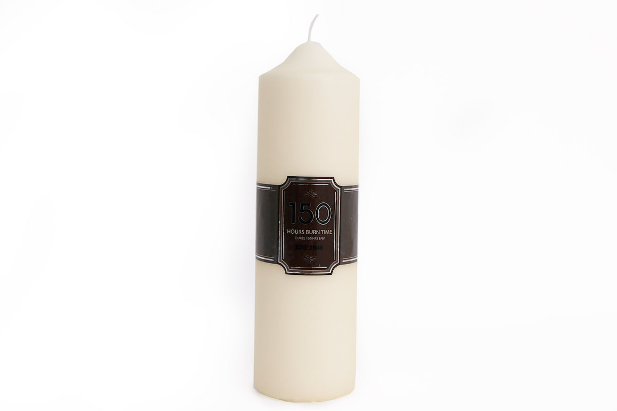 Overdipped Church Pillar Candle - 24cm