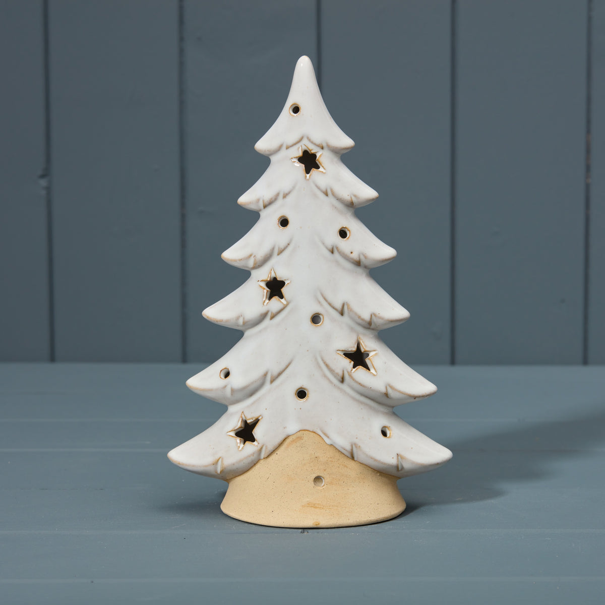 Ceramic Tree Tealight Holder - 23cm