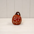Orange Ceramic Pumpkin Tea Light