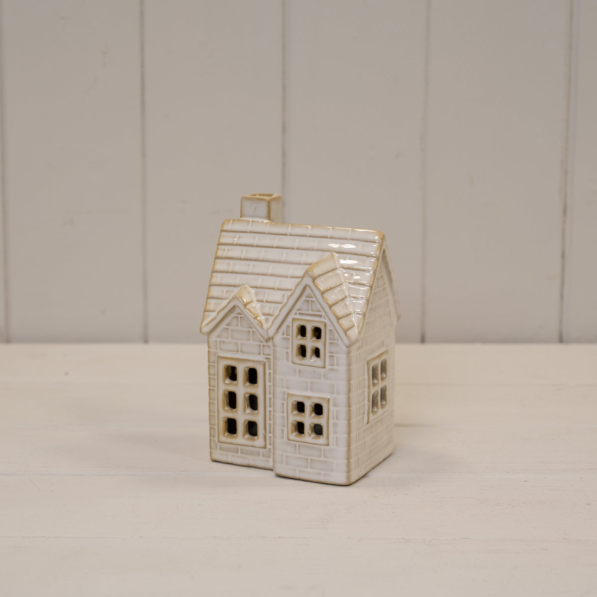 Ceramic LED House Ornament