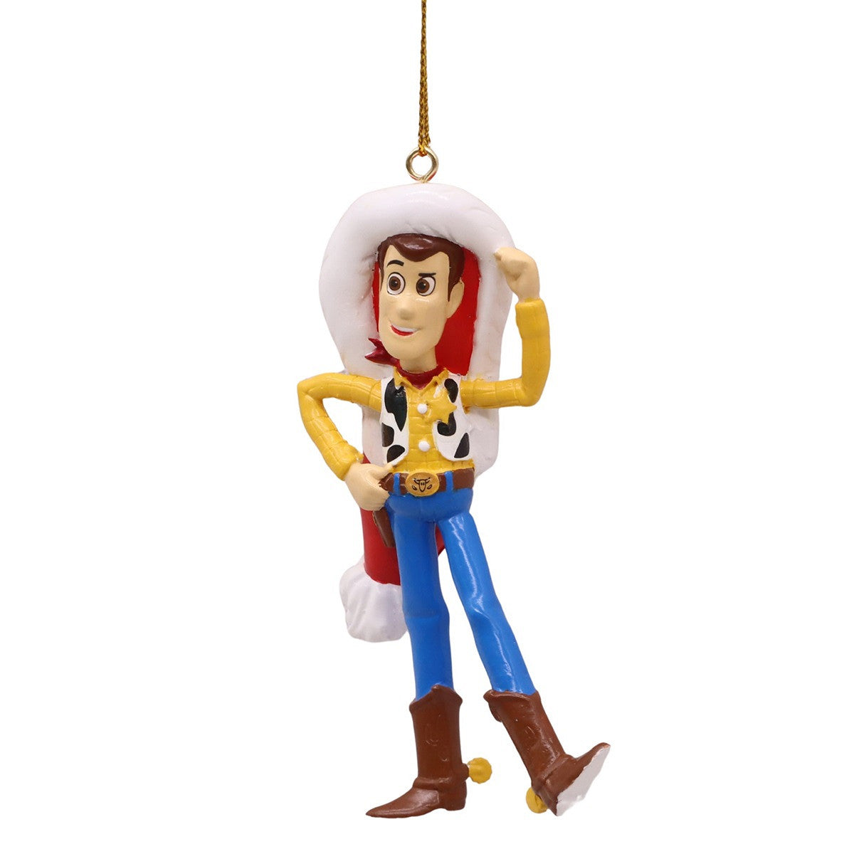 Disney Toy Story Woody with Santa Hat Christmas Bauble