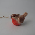 Ceramic Christmas Robin Tree Decoration - 6.2cm